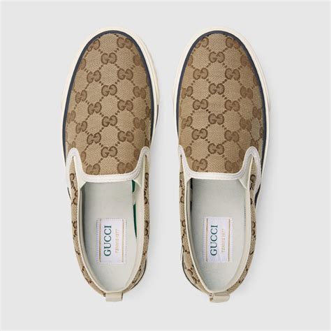 gucci girls tennis shoes|Gucci tennis 1977 slip on.